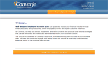 Tablet Screenshot of converje.com